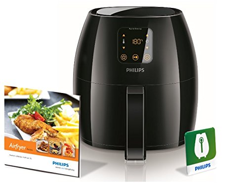 Philips HD9240/90 Avance Airfryer XL - Freidora con tecnología de aire caliente Rapid Air, color negro [Importado de Alemania]
