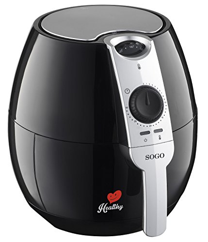 Sogo SS-10450 - Freidora de aire caliente sin aceite